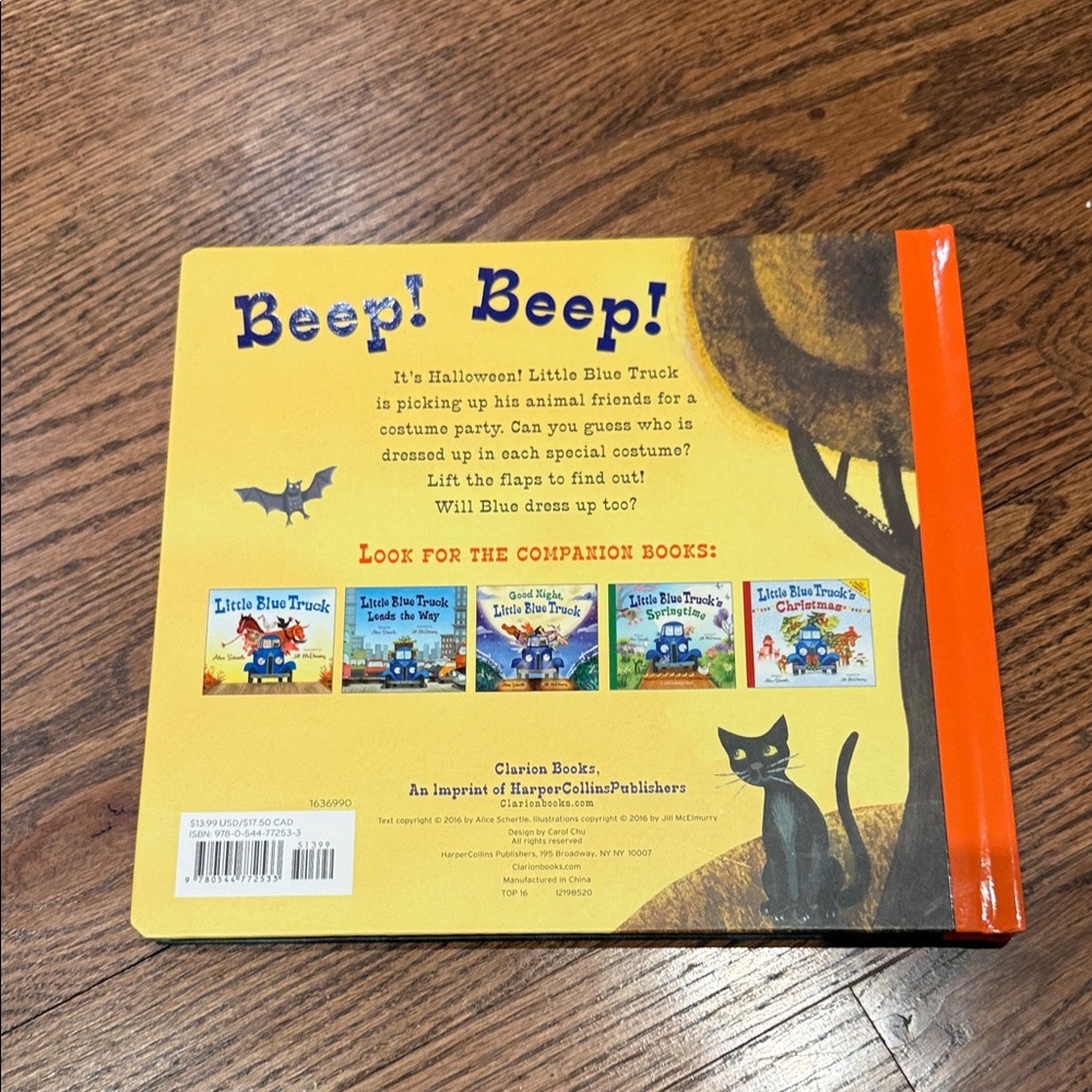 Little Blue Truck's Halloween Book - Picture 2 of 5